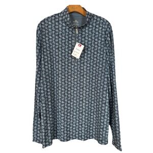 Kastel Denmark Long Sleeve Performace Activewear Floral‎ Print UPF 30+ SZ M NEW